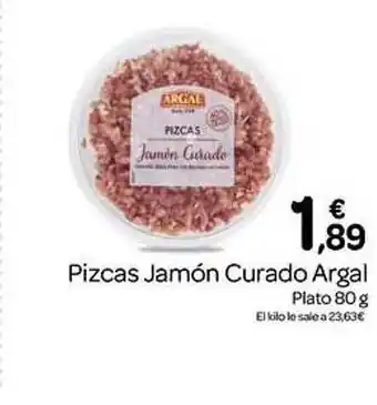 Supermercados El Jamón Pizcas jamón curado argal oferta