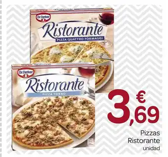 Supermercados El Jamón Pizzas ristorante oferta
