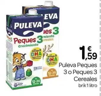 Supermercados El Jamón Puleva peques 3 o peques 3 cereales oferta