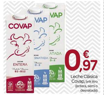 Supermercados El Jamón Leche clasica covap oferta