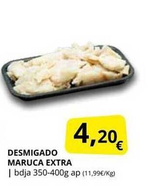 Supermercados MAS Desmigado maruca extra oferta