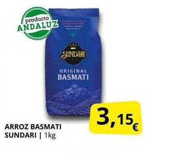 Supermercados MAS Arroz basmati sundari oferta