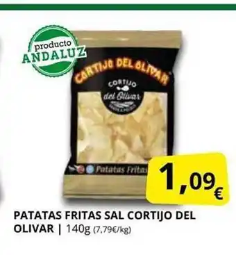 Supermercados MAS Patatas fritas sal cortijo del olivar oferta