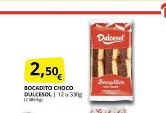 Supermercados MAS Bocadito choco dulcesol oferta