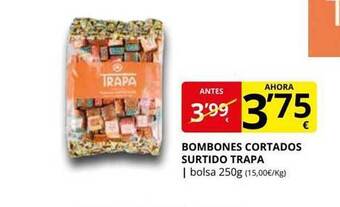 Supermercados MAS Bombones cortados surtido trapa oferta
