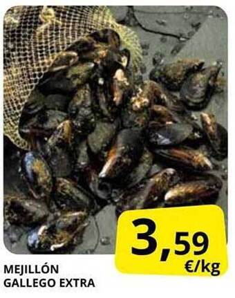 Supermercados MAS Mejillón gallego extra oferta