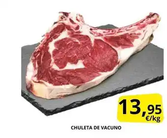 Supermercados MAS Chuleta de vacuno oferta