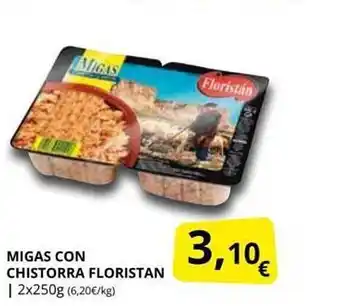 Supermercados MAS Migas con chistorra floristan oferta