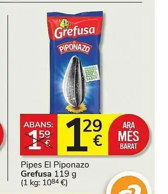 Consum Pines el piponazo grefusa oferta