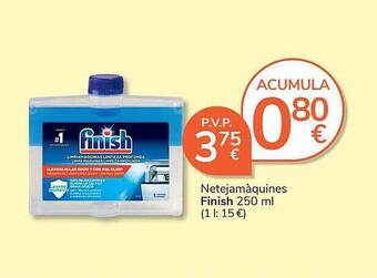Consum Netejamàquines finish oferta
