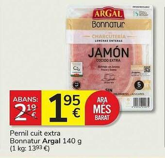 Consum Pernil cuit extra bonnatur argal oferta