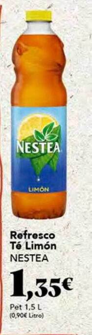 Gadis Refresco té limón nestea oferta