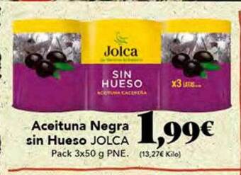 Gadis Aceituna negra sin hueso jolca oferta