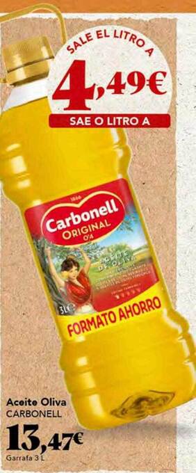 Gadis Aceite oliva carbonell oferta