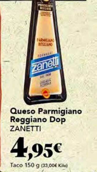 Gadis Queso parmigiano reggiano dop zanetti oferta