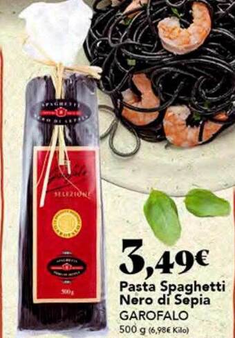 Gadis Pasta spaghetti nero di sepia garofalo oferta