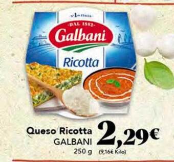 Gadis Queso ricotta galbani oferta