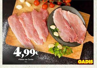 Gadis Filetes de cerdo oferta