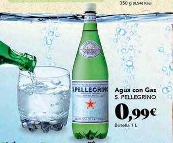 Gadis Agua con gas s pellegrino oferta