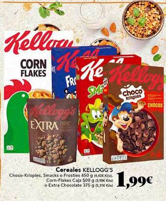 Gadis Cereales kellogg's oferta