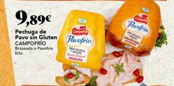 Gadis Pechuga de pavo sin gluten campofrio oferta