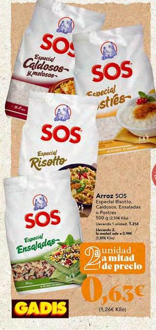Gadis Arroz sos oferta