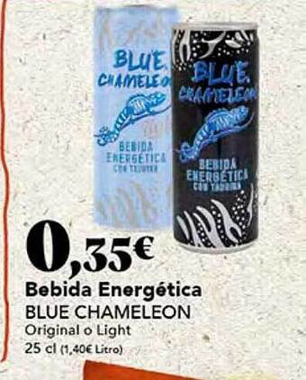 Gadis Bebida energética blue chameleon oferta