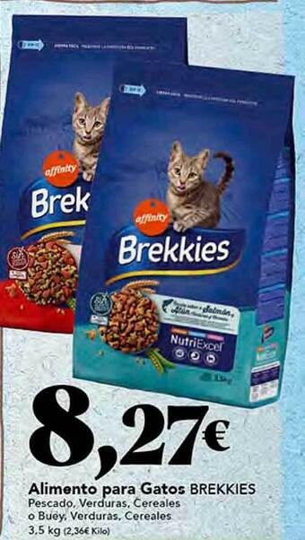 Gadis Alimento para gatos brekkies oferta