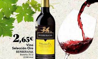 Gadis Vino selección oro berberana oferta