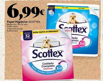 Gadis Papel higiénico scottex oferta