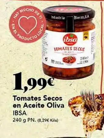 Gadis Tomate secos en aceite oliva ibsa oferta