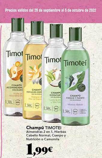 Champú timotei