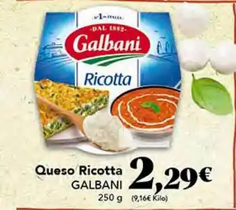 Gadis Queso ricotta galbani oferta