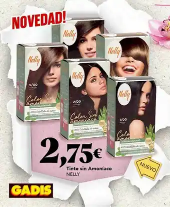 Gadis Tinte sin amoníaco nelly oferta
