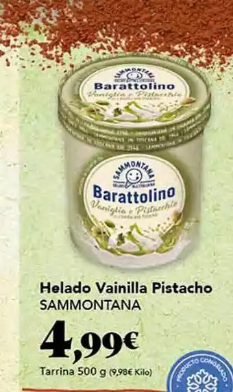 Gadis Helado vainilla pistacho sammontana oferta