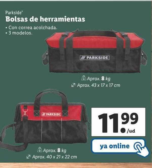 Bolsa 2025 herramientas lidl