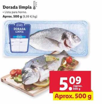 Lidl Dorada limpia oferta