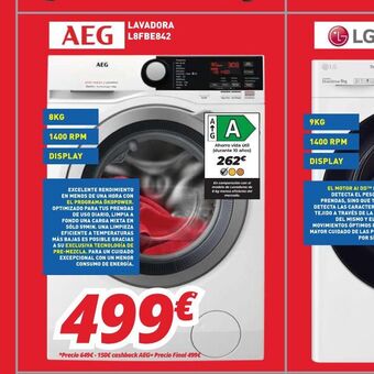 Mi electro Lavadora oferta