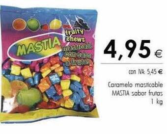 Cash Ifa Caramelo masticable mastia sabor frutas oferta