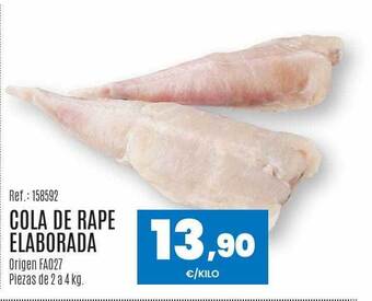 Makro Cola de rape elaborada oferta