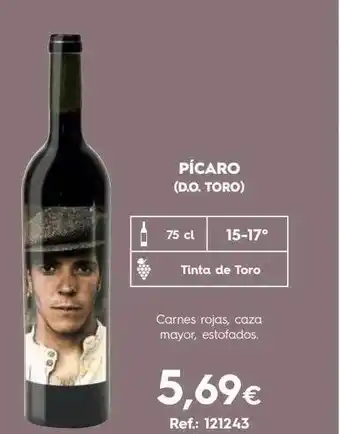Makro Pícaro (d.o. toro) oferta