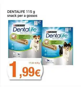 Supermercats Jespac Dentalife snack per a gossos oferta