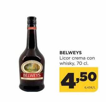 Alimerka Belweys licor crema con whisky oferta