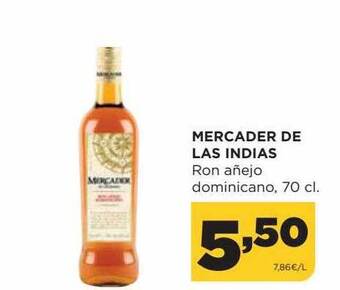 Alimerka Mercader de las indias ron añejo dominicano oferta