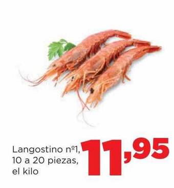 Alimerka Langostino n°1 10 a 20 piezas oferta