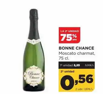 Alimerka La 2a unidad 75% dto bonne chance moscato charmat oferta