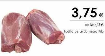Cash Ifa Codillo de cerdo fresco kilo oferta
