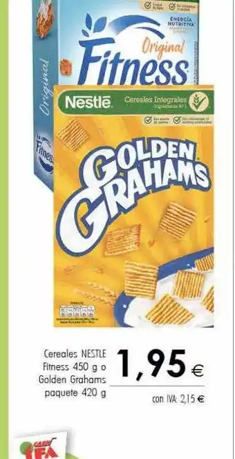 Cash Ifa Cereales nestle fitness o golden grahams paquete oferta