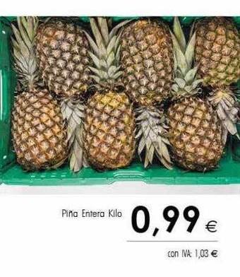 Cash Ifa Piña entera kilo oferta