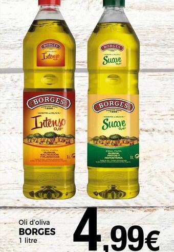 Supermercats Jespac Oli d'oliva borges oferta